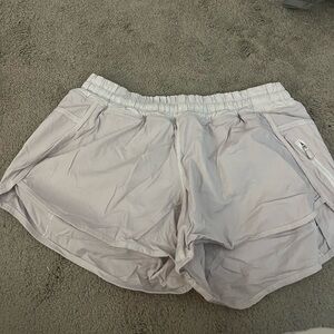 White Lulu shorts